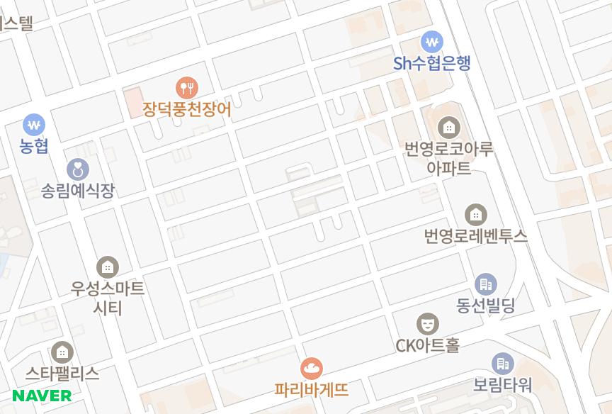 울산광역시 남구 달동 해인에이동 위치·실거래 시세 지도