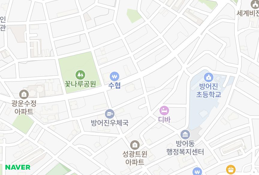 울산광역시 동구 방어동 방어코엔스오션빌리지6차 위치·실거래 시세 지도