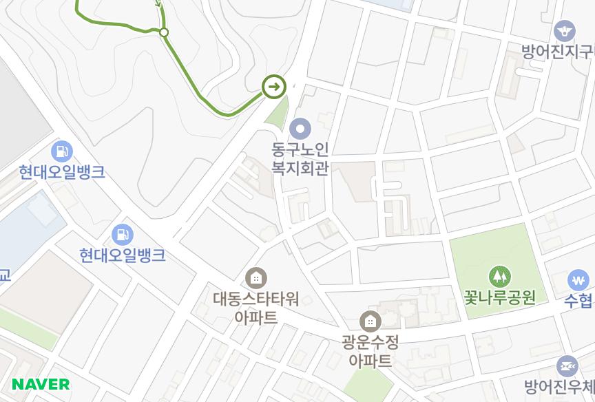울산광역시 동구 방어동 백화맨션 위치·실거래 시세 지도