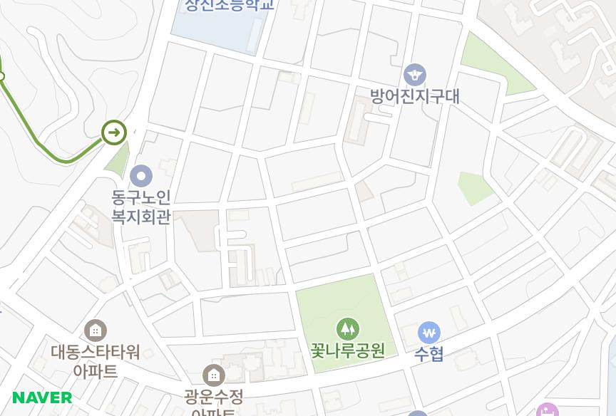 울산광역시 동구 방어동 우진비둘기3차 위치·실거래 시세 지도