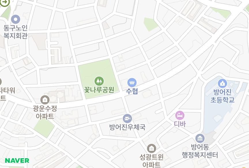 울산광역시 동구 방어동 방어OceanVillage10차앤대호하이빌20차 위치·실거래 시세 지도