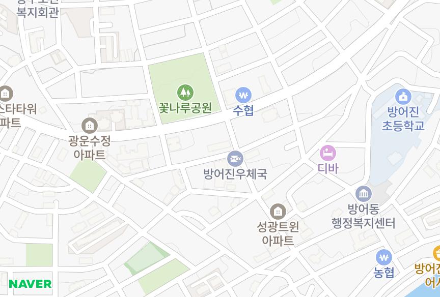 울산광역시 동구 방어동 서원그린빌 위치·실거래 시세 지도