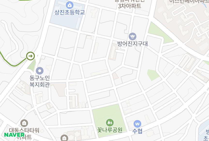 울산광역시 동구 방어동 정우비치2차 위치·실거래 시세 지도
