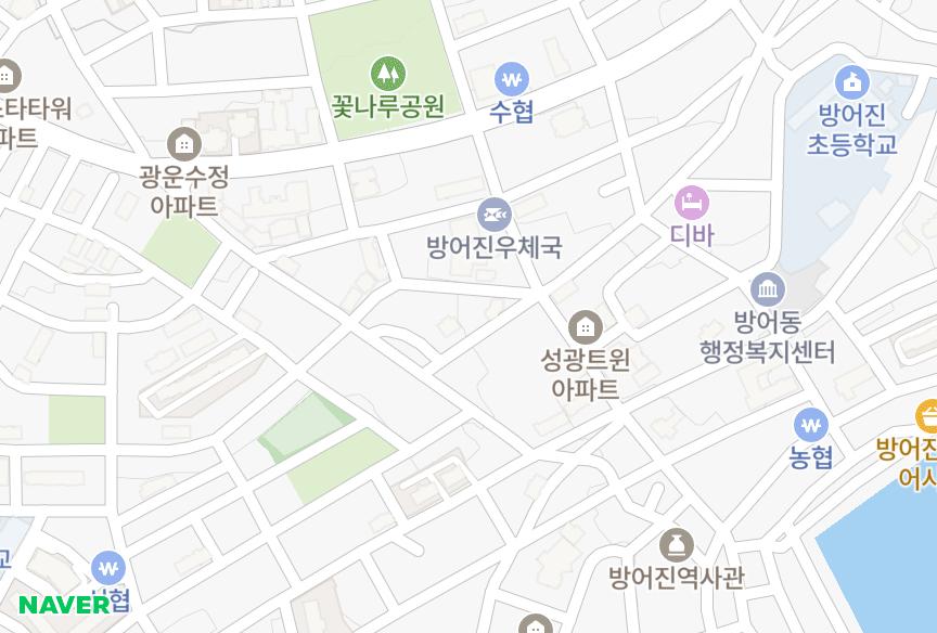 울산광역시 동구 방어동 베이프런트 위치·실거래 시세 지도