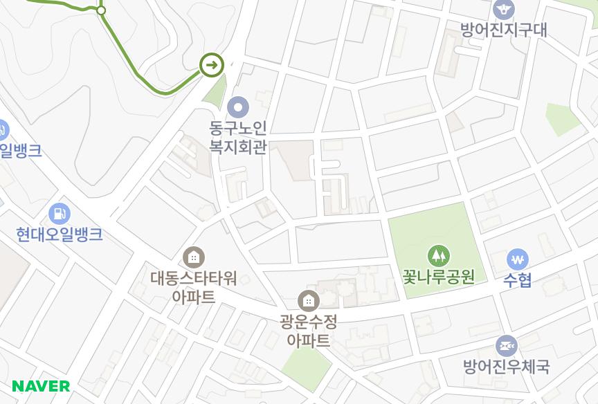 울산광역시 동구 방어동 금성국민 위치·실거래 시세 지도