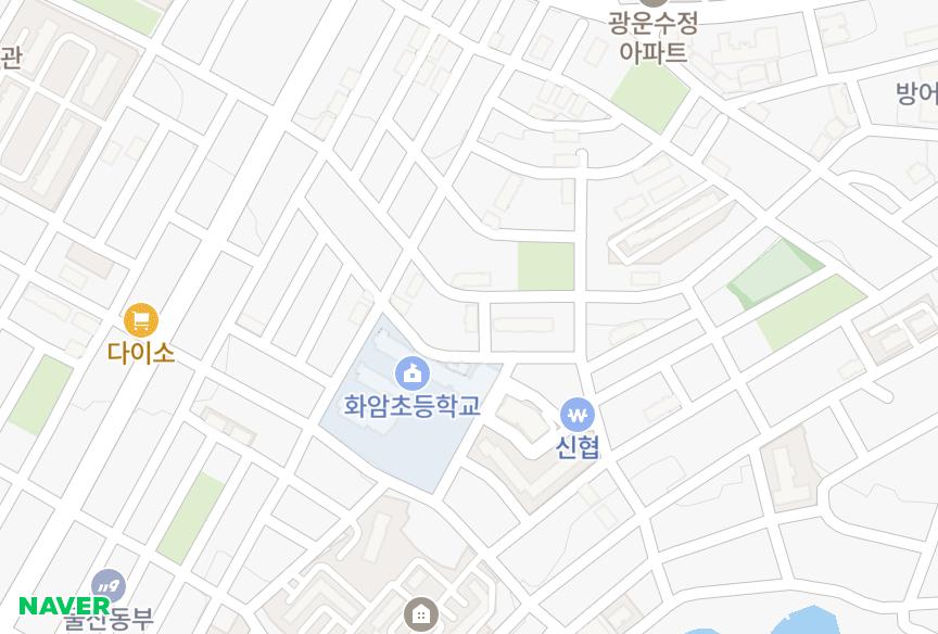 울산광역시 동구 방어동 늘푸른빌라 위치·실거래 시세 지도