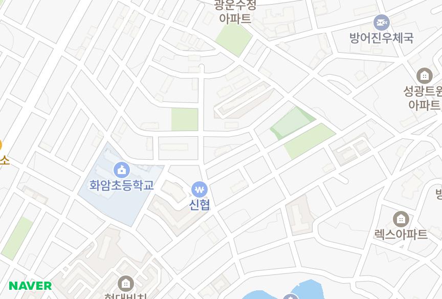 울산광역시 동구 방어동 성원골드빌리지-1차 위치·실거래 시세 지도
