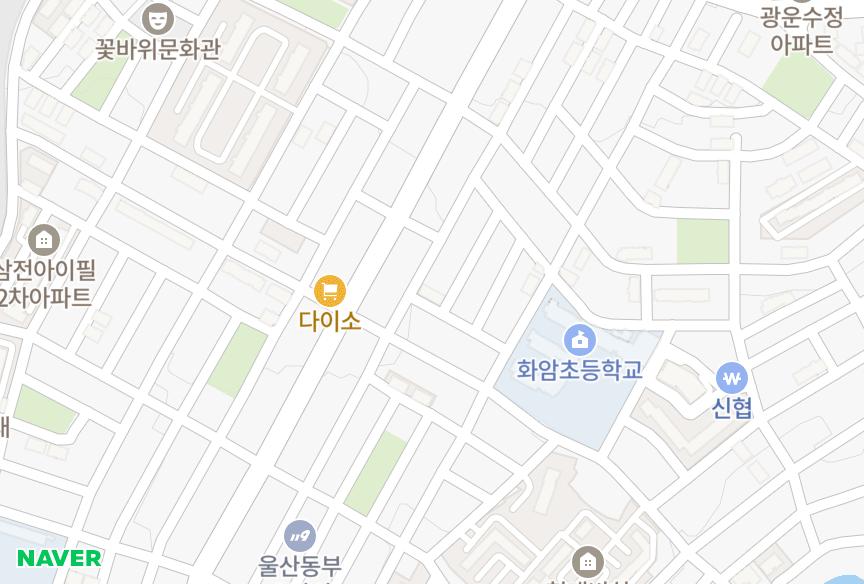울산광역시 동구 방어동 코리아빌4차 위치·실거래 시세 지도