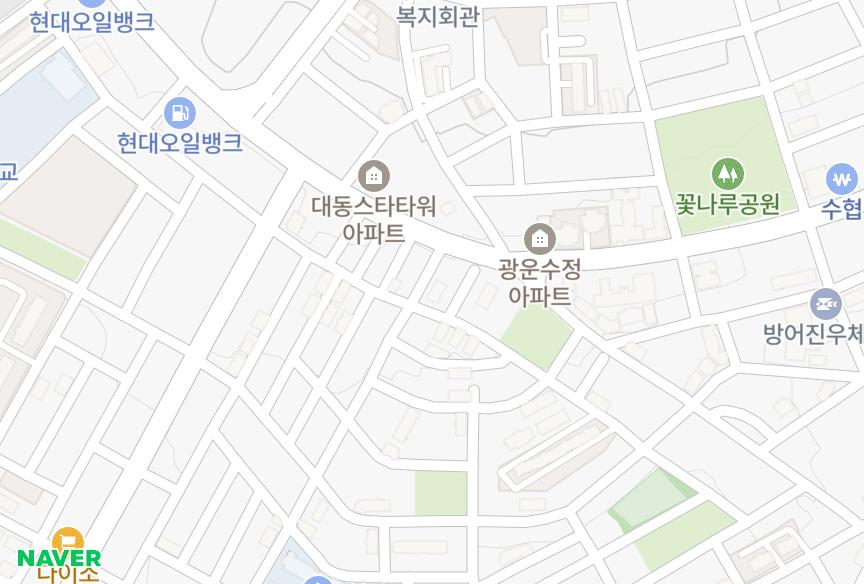 울산광역시 동구 방어동 방어관문2차 위치·실거래 시세 지도