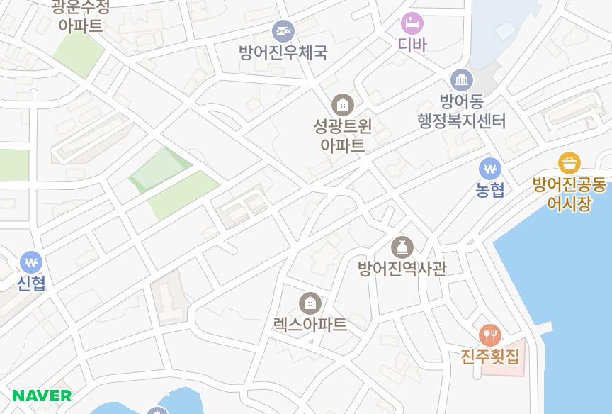 울산광역시 동구 방어동 조양빌라트 위치·실거래 시세 지도