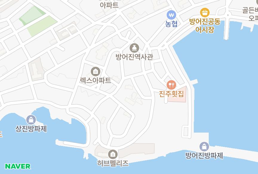 울산광역시 동구 방어동 세한프리빌 위치·실거래 시세 지도