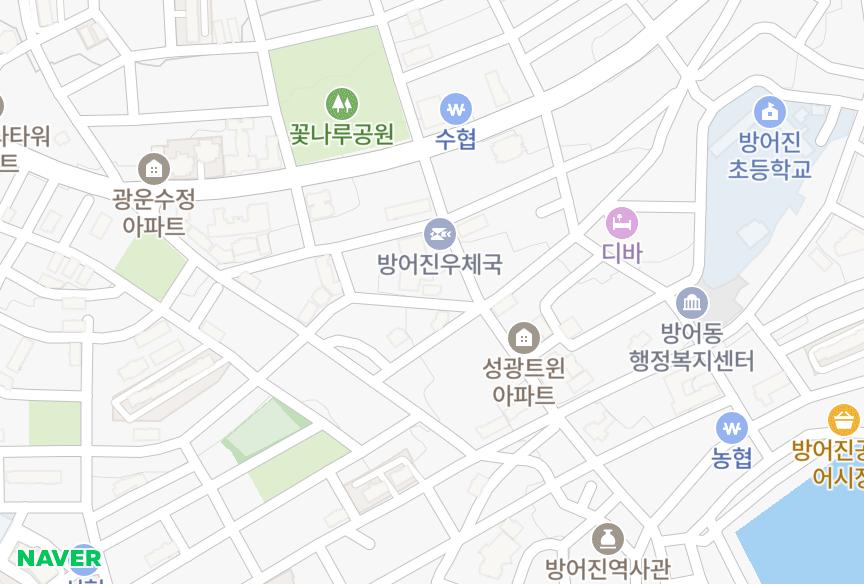 울산광역시 동구 방어동 SKOVLLVIII 위치·실거래 시세 지도