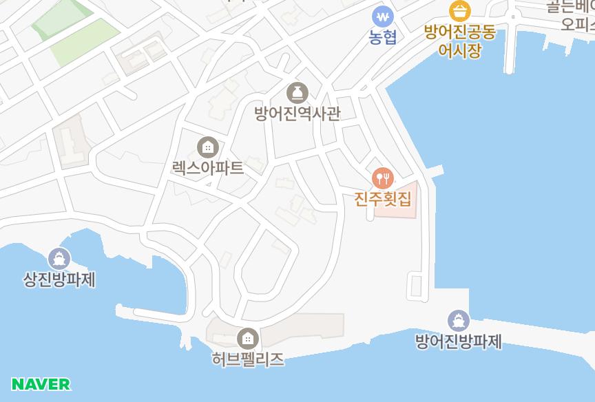 울산광역시 동구 방어동 베스트리움 위치·실거래 시세 지도