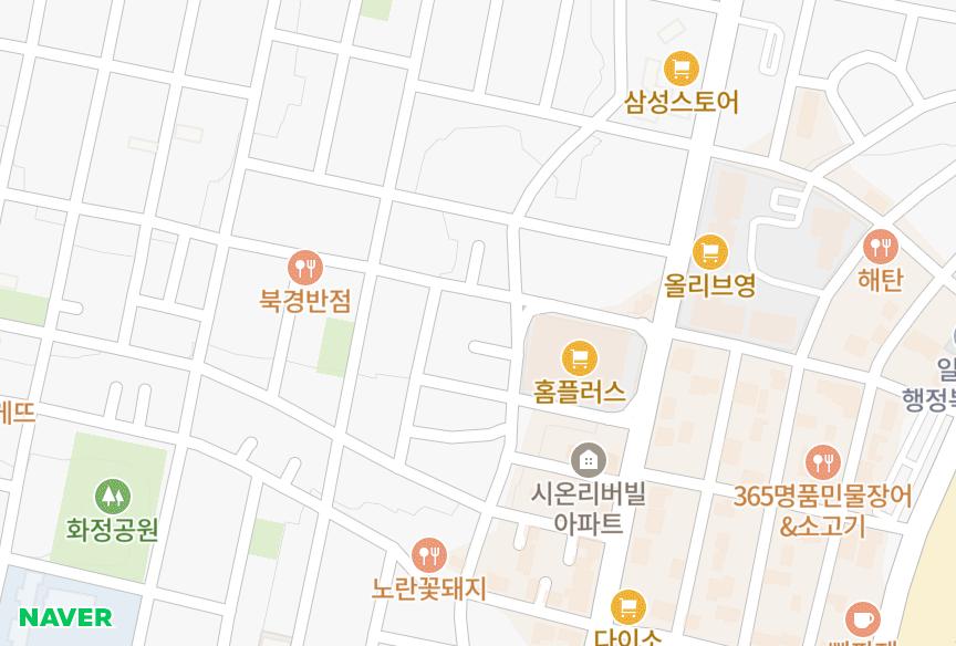 울산광역시 동구 일산동 정림빌라트 위치·실거래 시세 지도