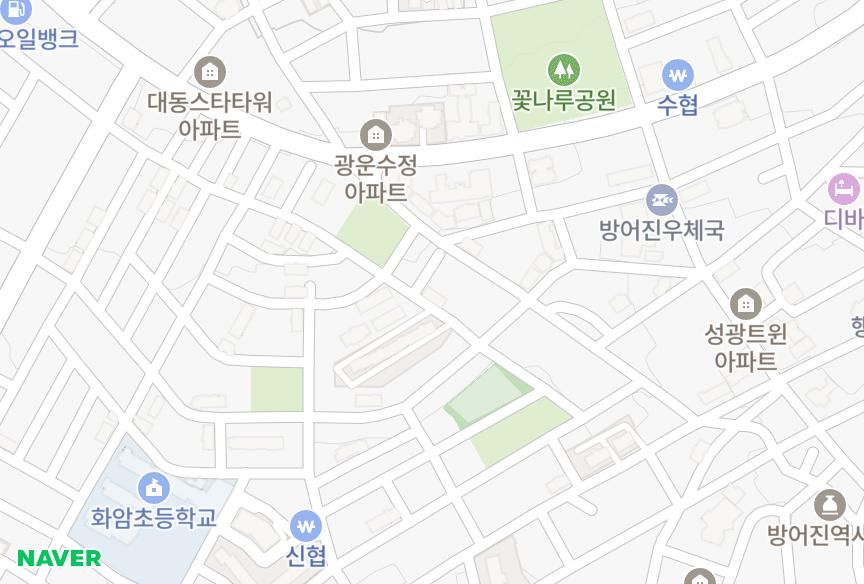 울산광역시 동구 방어동 성우그린빌 위치·실거래 시세 지도