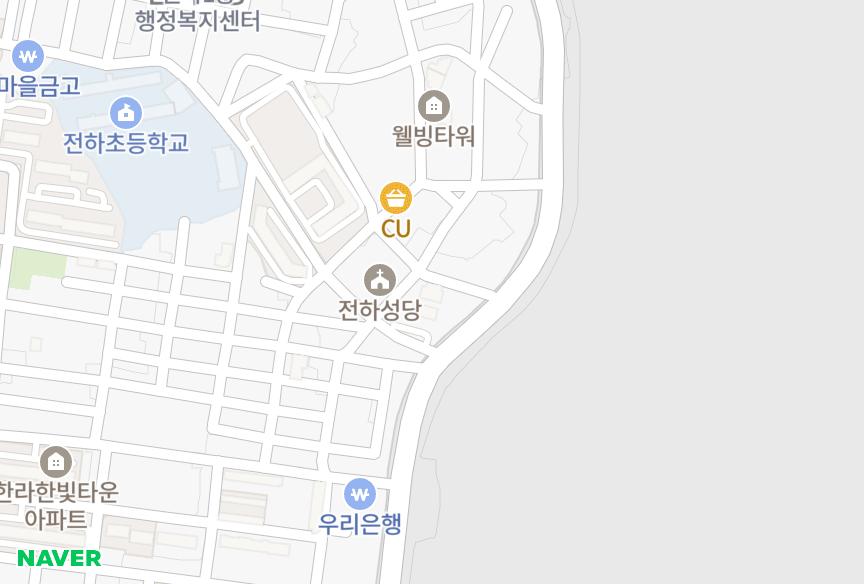 울산광역시 동구 전하동 전하센텀 위치·실거래 시세 지도