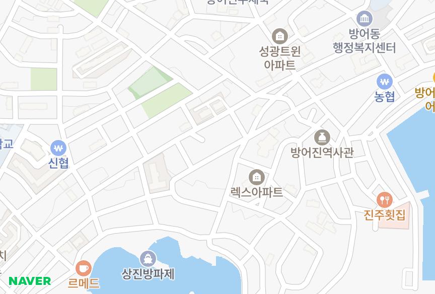 울산광역시 동구 화정동 유림빌 위치·실거래 시세 지도