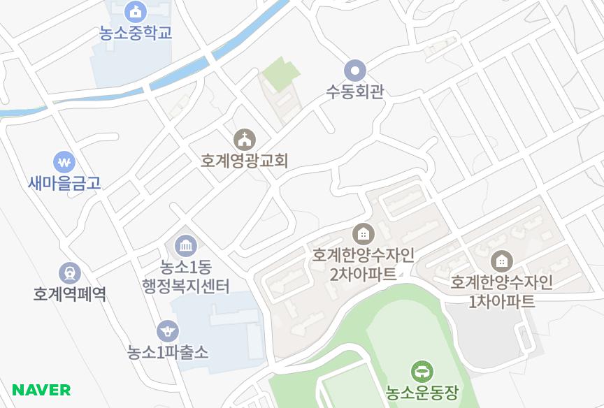 울산광역시 북구 호계동 창조프르지아 위치·실거래 시세 지도