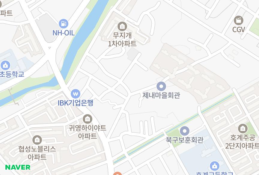 울산광역시 북구 신천동 한성로즈빌라 위치·실거래 시세 지도