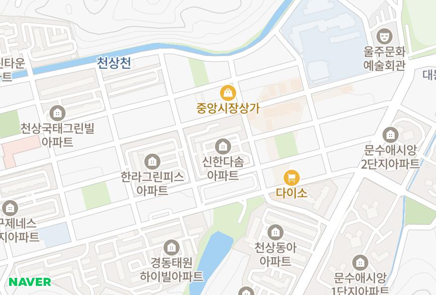 울산광역시 울주군 범서읍 천상리 천상신한다솜 위치·실거래 시세 지도