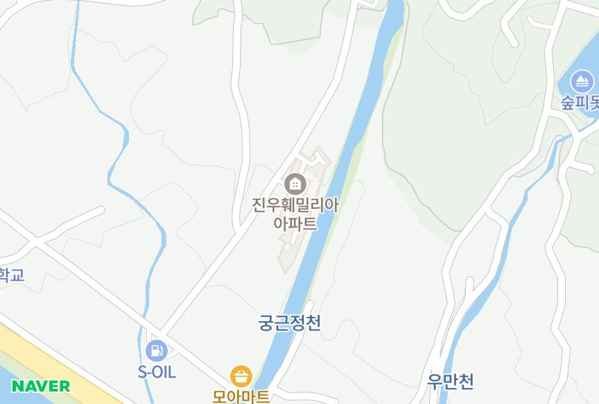 울산광역시 울주군 상북면 궁근정리 진우훼밀리아 위치·실거래 시세 지도