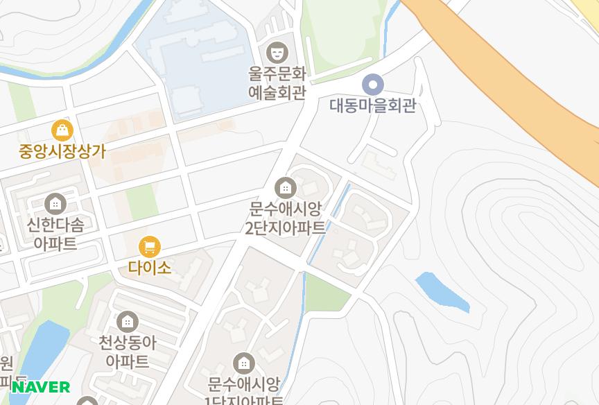 울산광역시 울주군 범서읍 천상리 문수애시앙2단지 위치·실거래 시세 지도