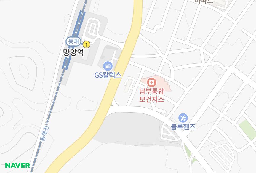 울산광역시 울주군 온양읍 망양리 성우빌리지 위치·실거래 시세 지도