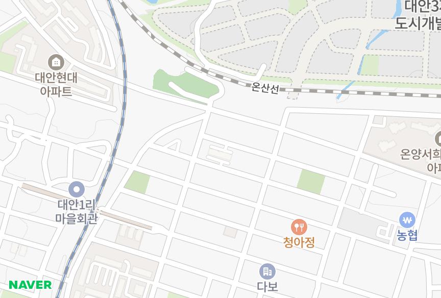 울산광역시 울주군 온양읍 대안리 국도발리 위치·실거래 시세 지도