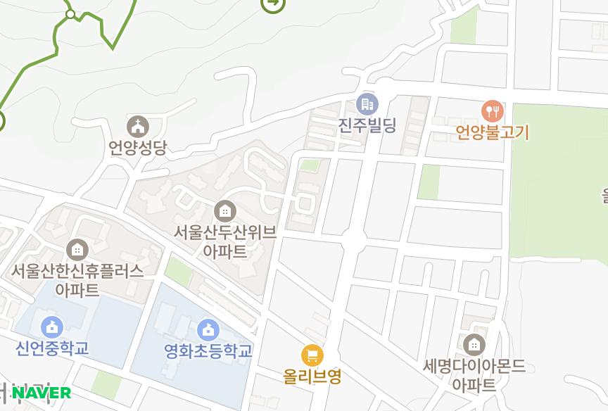 울산광역시 울주군 언양읍 서부리 스타골든캐슬 위치·실거래 시세 지도