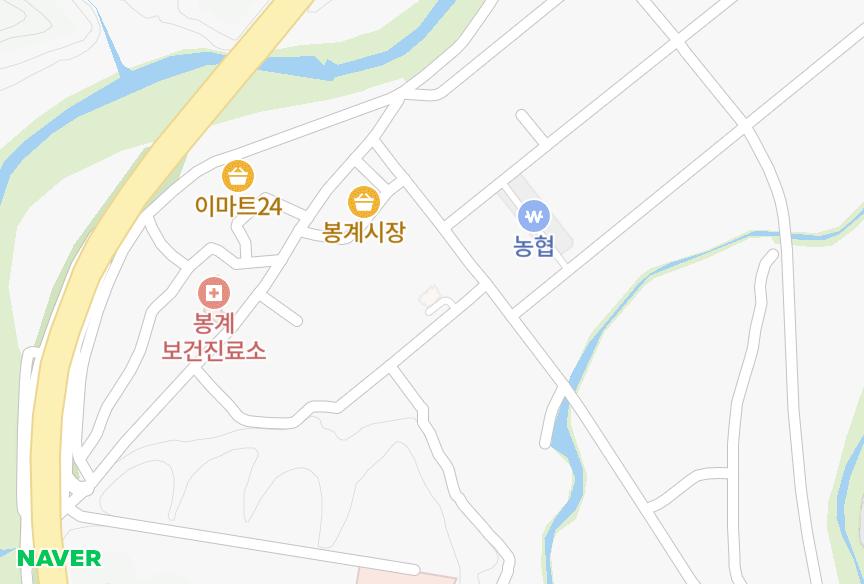 울산광역시 울주군 두동면 봉계리 화목팰리스 위치·실거래 시세 지도
