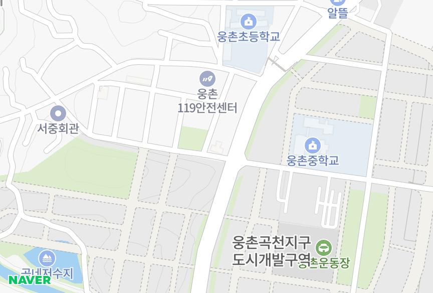 울산광역시 울주군 웅촌면 곡천리 골드팰리스 위치·실거래 시세 지도