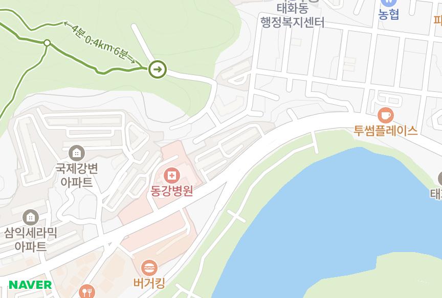 울산광역시 중구 태화동 한라궁전맨션 위치·실거래 시세 지도