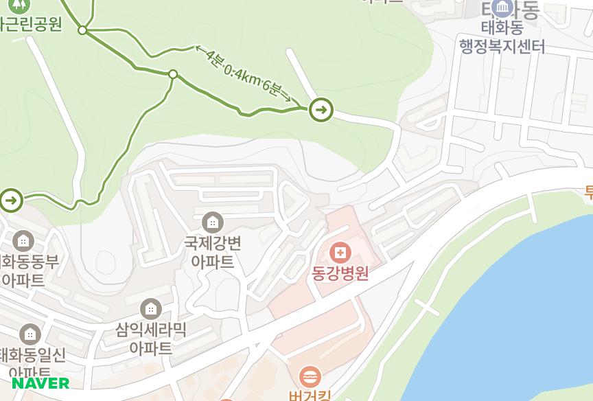 울산광역시 중구 태화동 현대미포조선 위치·실거래 시세 지도