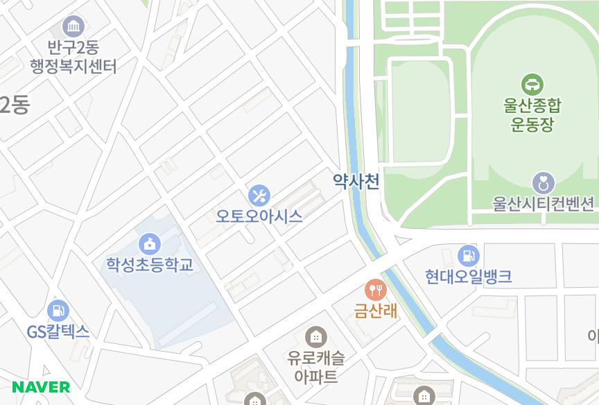 울산광역시 중구 남외동 경진 위치·실거래 시세 지도