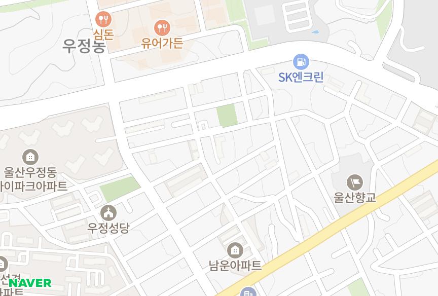 울산광역시 중구 우정동 범태 위치·실거래 시세 지도