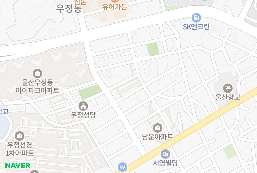 울산광역시 중구 우정동 평화비둘기 위치·실거래 시세 지도