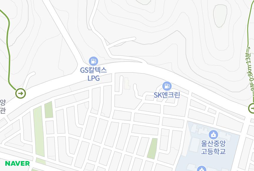 울산광역시 중구 태화동 구룡유토빌 위치·실거래 시세 지도