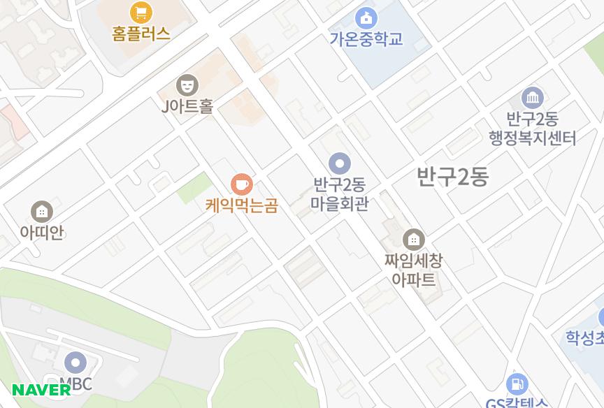 울산광역시 중구 반구동 창조메리트 위치·실거래 시세 지도