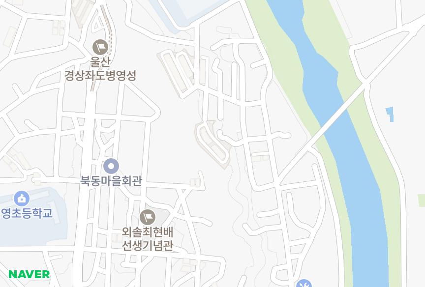 울산광역시 중구 동동 월성개나리 위치·실거래 시세 지도