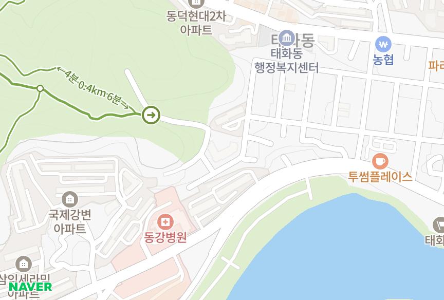 울산광역시 중구 태화동 남운파크맨션 위치·실거래 시세 지도