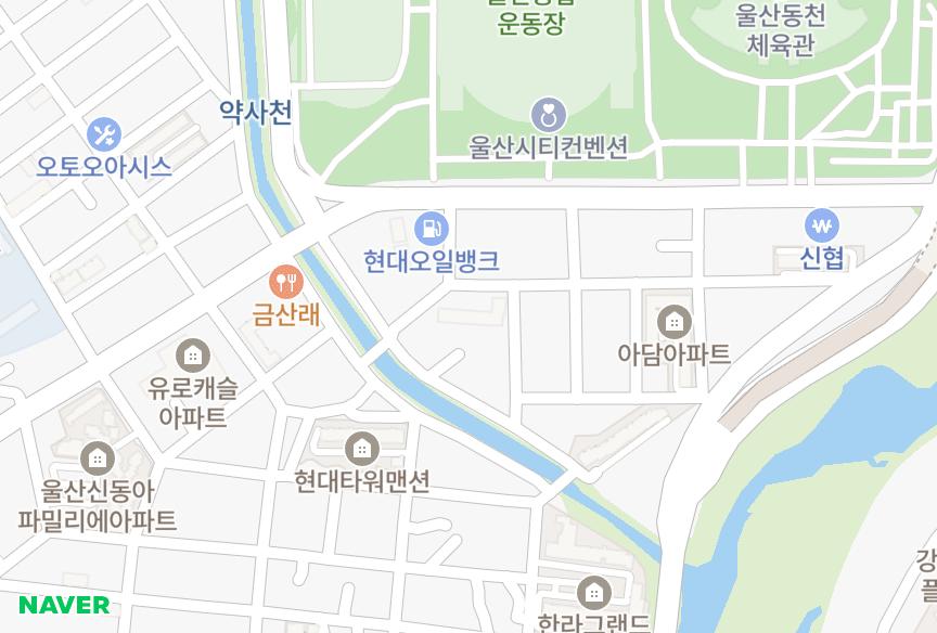 울산광역시 중구 반구동 화전 위치·실거래 시세 지도