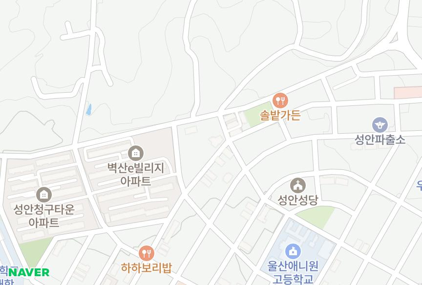 울산광역시 중구 성안동 로얄팰리스 위치·실거래 시세 지도