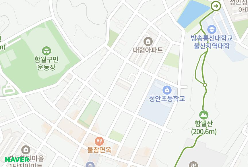 울산광역시 중구 성안동 성안세영파크홈3차 위치·실거래 시세 지도