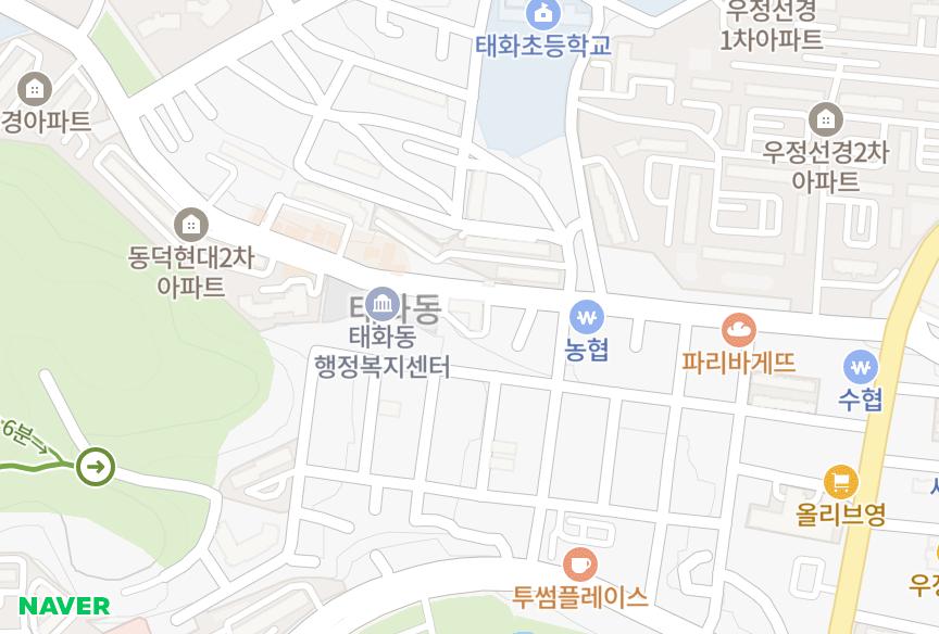 울산광역시 중구 태화동 태화 위치·실거래 시세 지도