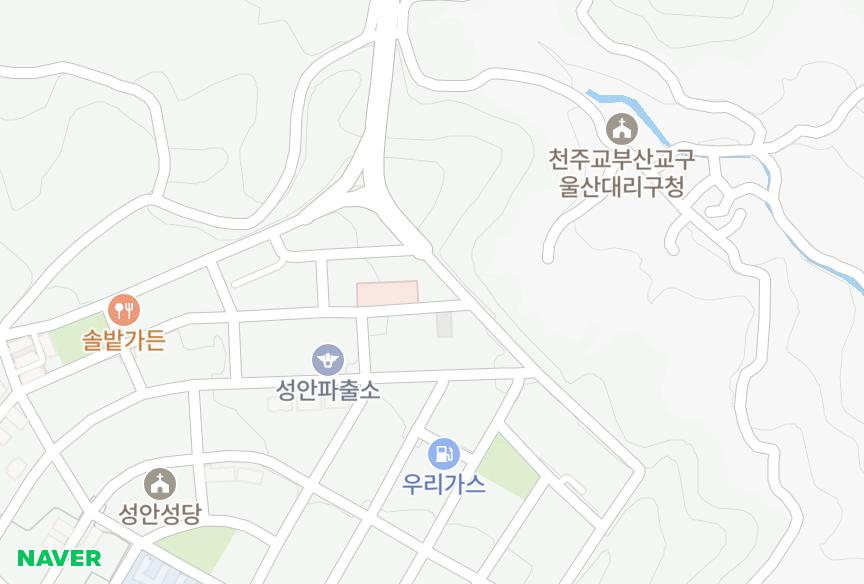 울산광역시 중구 성안동 행복플러스 위치·실거래 시세 지도