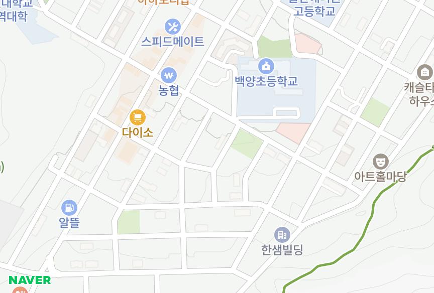 울산광역시 중구 성안동 루미나리에 위치·실거래 시세 지도