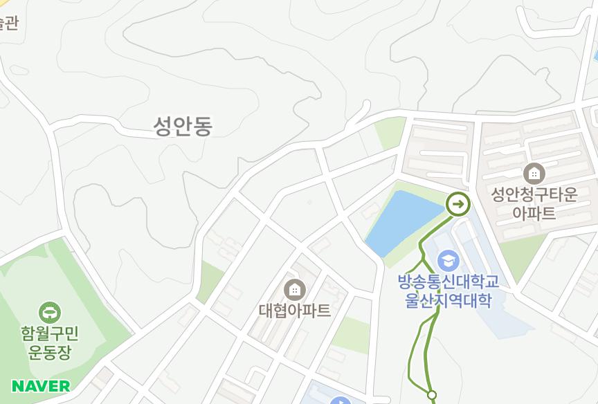 울산광역시 중구 성안동 금광 위치·실거래 시세 지도