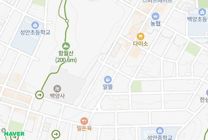 울산광역시 중구 성안동 동남하이빌2차 위치·실거래 시세 지도