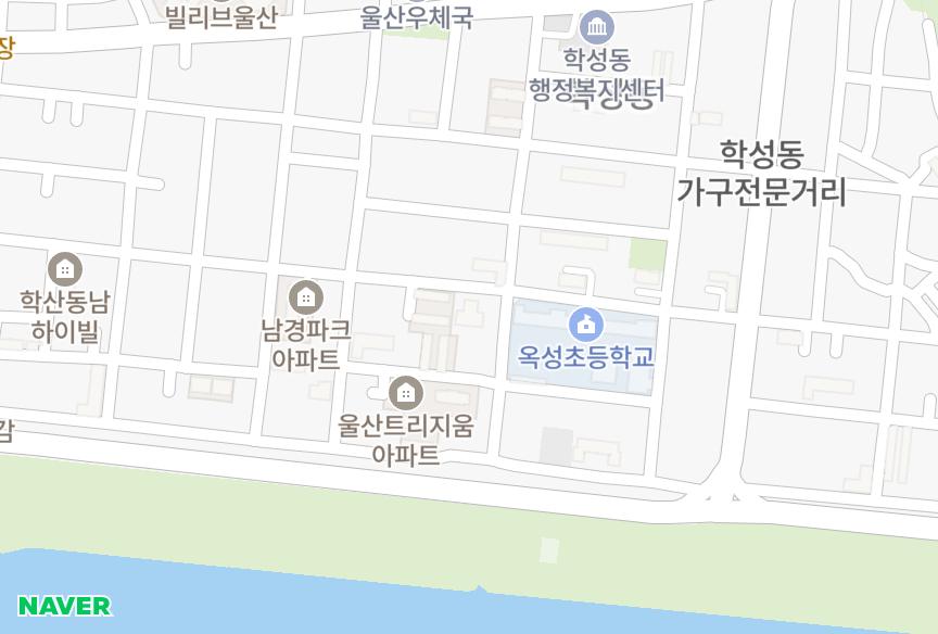 울산광역시 중구 학성동 드림캐슬 위치·실거래 시세 지도