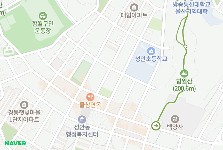 울산광역시 중구 성안동 베네치아4차 위치·실거래 시세 지도